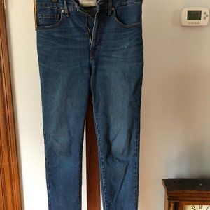 Everlane high waist skinny ankle jean size 28